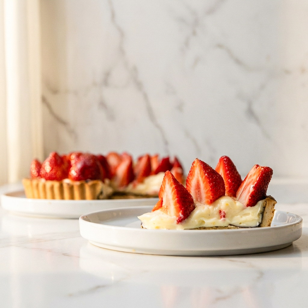 Tarte aux fraises